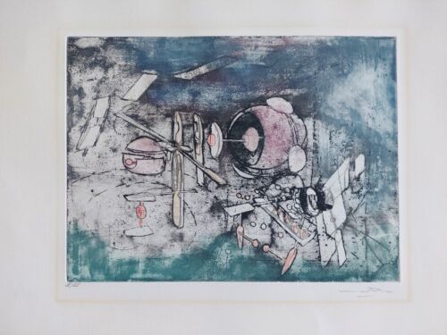Roberto MATTA. Signed etching and aquatint, 1962 - Picture 1 of 13