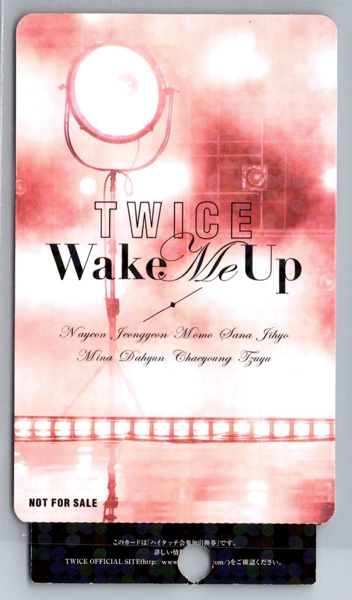 TWICE モモ トレカ ハイタッチ トレカ モモ TWICE Wake Me Up