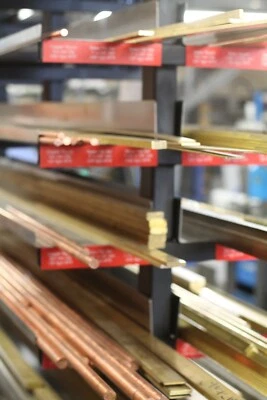 SGS Solid Brass FLAT BAR - Band Saw Cut & Bespoke Cutting service available to order