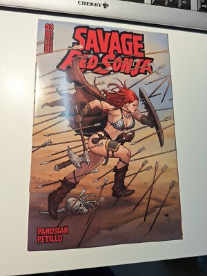 US DYNAMITE Savage Red Sonja #3 B COVER BY FRANK CHO