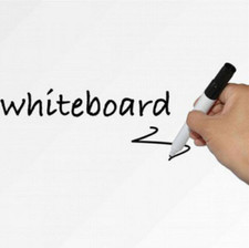 200 45cm DRY WIPE Removable Whiteboard Vinyl Wall Sticker Office Home Mark Show
