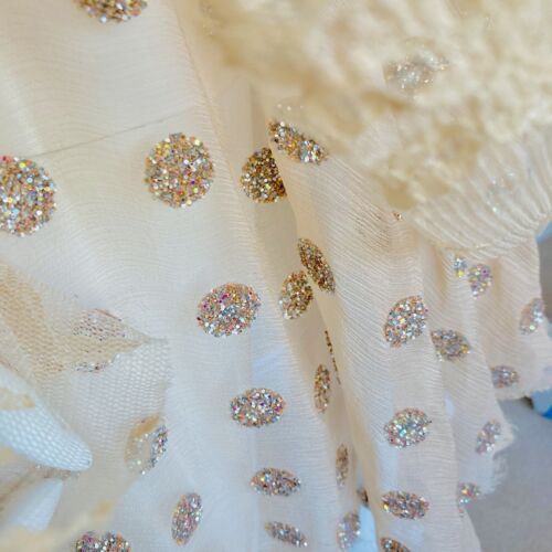 MEADHAM KIRCHOFF For TOPSHOP Peach Embellished Layered Dress UK 8 VGC RP £250 - Picture 7 of 12