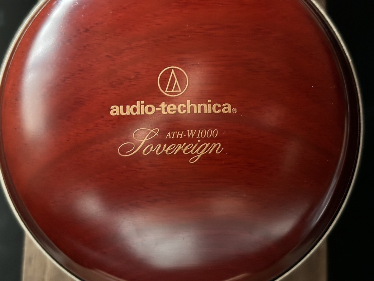 Audio Technica ATH-W1000 in box immaculate condition wooden