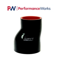 HPS 3" - 4" ID 4" Long Silicone Offset Reducer Coupler Hose High Temp 4-ply