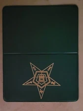 Dues Card holder Green Order of Eastern Star