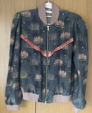 Sophie Darling Women’s Handmade Silk Emiko Bomber Jacket