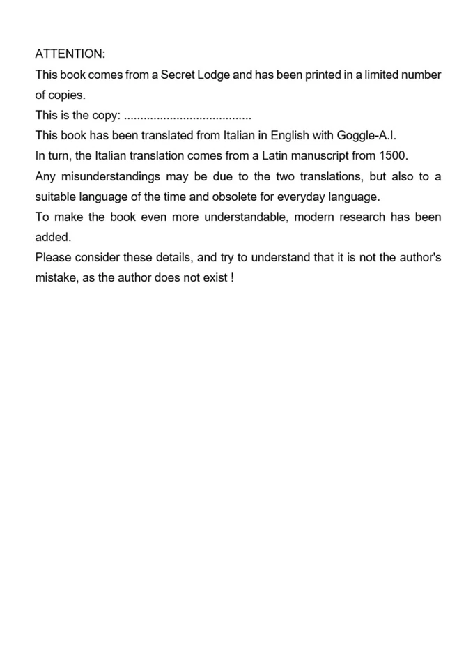 Antique Book Satanic Grimoire Black Magic Esotericism Manual Occult Occultism - Image 2 of 4