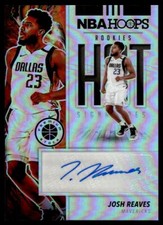 2019-20 Hoops Premium Stock Hot Signatures Rookies Josh Reaves Rookie Auto