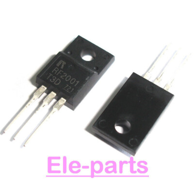 50 PCS RF2001T3D TO-220F RF2001T Fast Recovery Diode Transistors Chip ...