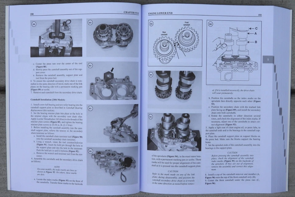 Harley-Davidson Softail Fat Boy Rocker Deuce Night Train 2006-2010 manual de reparación Foto 3 de 4