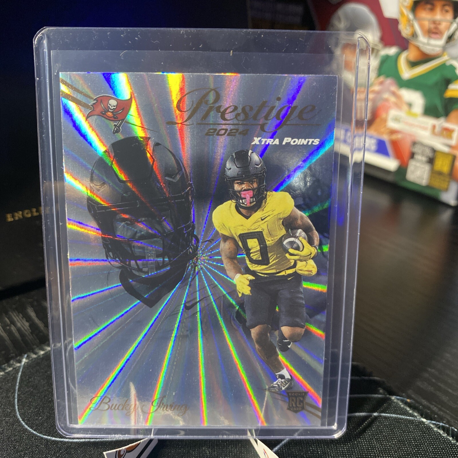 2024 Panini Prestige - Rookies Xtra Points Sunburst #379 Bucky Irving (RC)