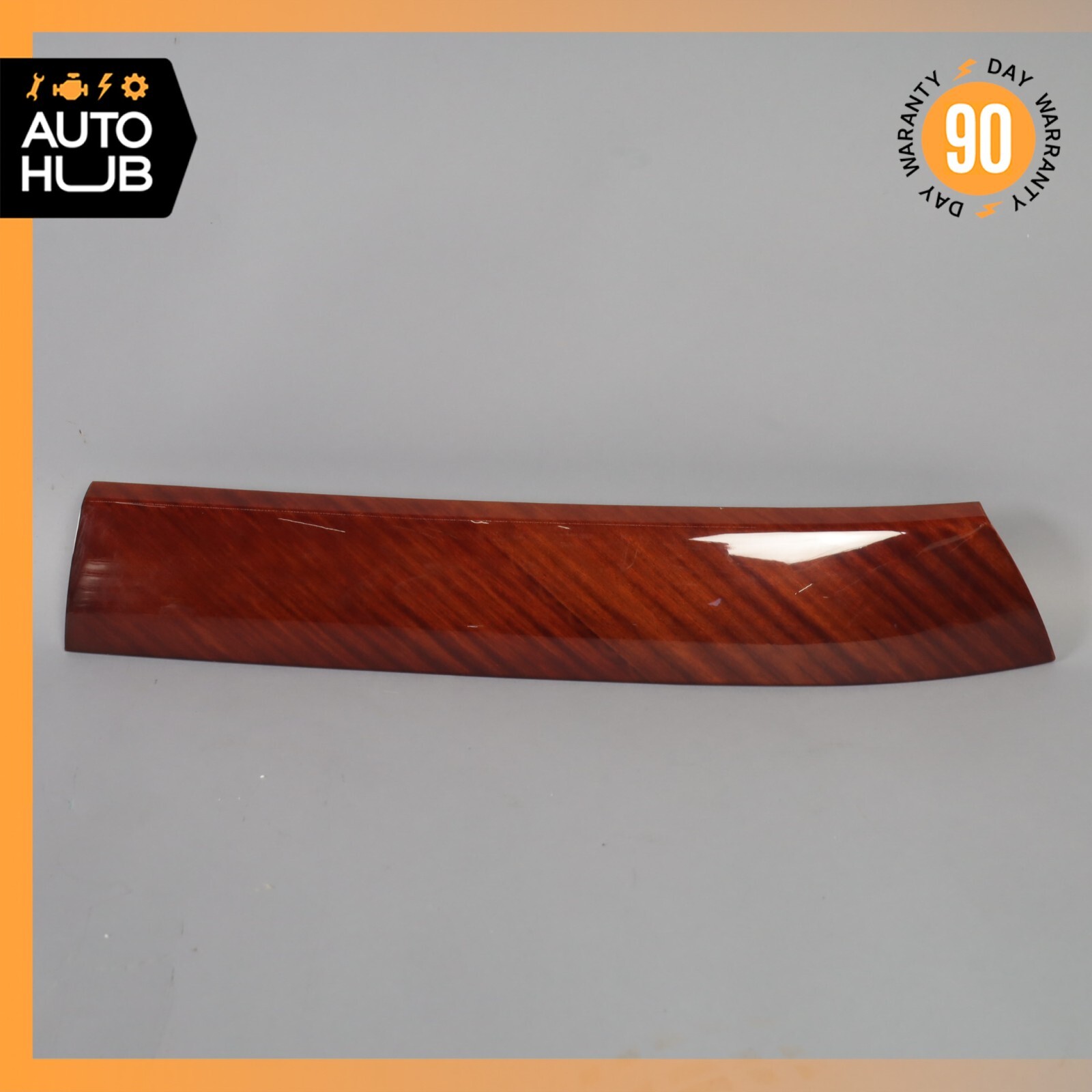03-13 Maserati Quattroporte M139 Front Right Side Door Panel Trim Panel Wood OEM