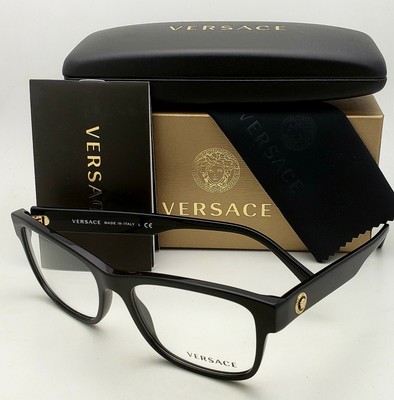 New VERSACE Rectangular Eyeglasses MOD 