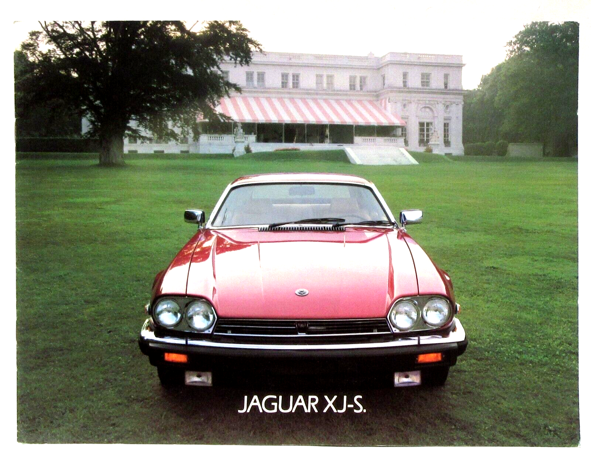 original 1983-1984 JAGUAR XJ-S Sales Brochure z5 | eBay