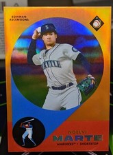 NOELVI MARTE - 2022 Bowman Chrome Ascensions Orange Refractor # /25 - REDS