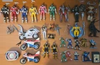 MMPR Vintage Bandai 1993 Mighty Morphin Power Rangers Figures Lot