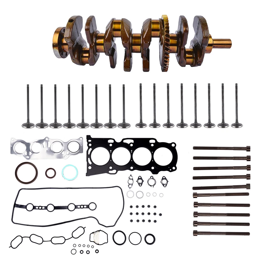 Engine Crankshaft & Head Gasket Bolts Kit for Toyota Camry RAV4 Scion 2.4L 2AZFE - Image 2 of 4