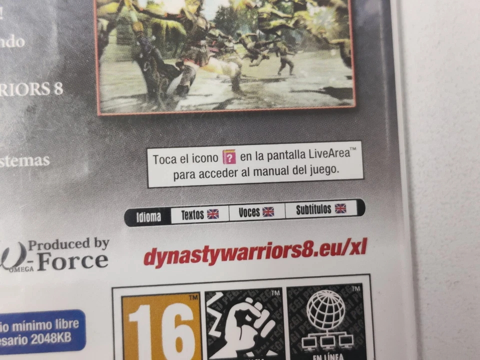DYNASTY WARRIORS 8 XTREME LEGENDS COMPLETE EDITION . Pal España, foto 3 de 5