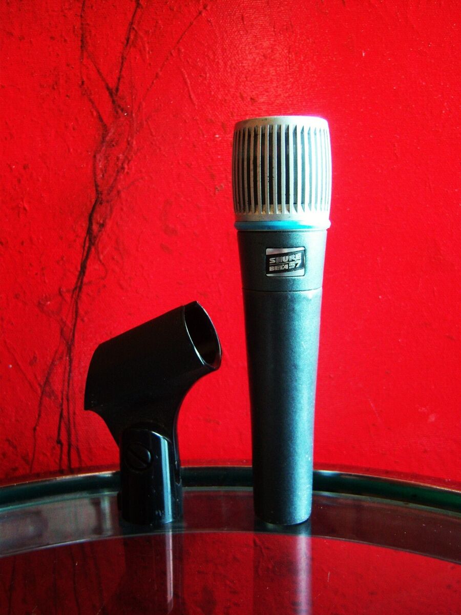Vintage RARE 1980's Shure Beta 57 dynamic cardioid Vintage RARE 1980's Shure Beta 57 dynamic cardioid