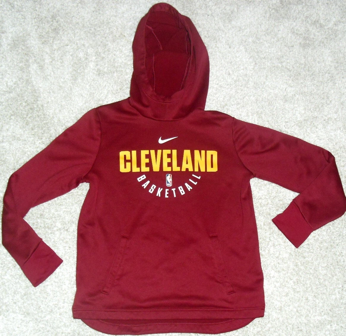 Cleveland Cavaliers Cavs Kids Boys Youth Nike Hoodie Sweatshirt sz. Large  Nba | eBay