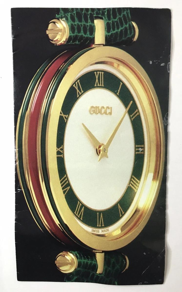 Gucci Watch Manuals, Guides & Catalogs for sale | eBay