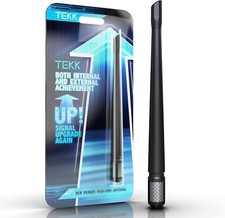 TEKK Carbon Fiber Short Antenna Compatible with 2022-2025 Ford F150 BLACK