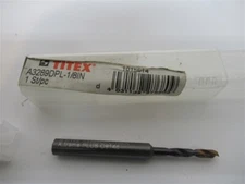 Walter-Titex 5537126 , 1/8" Solid Carbide Screw Machine Drill Bit
