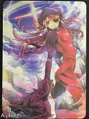   A 468 Asuka Langley Evangelion Goddess Story Anime Waifu Card ACG  