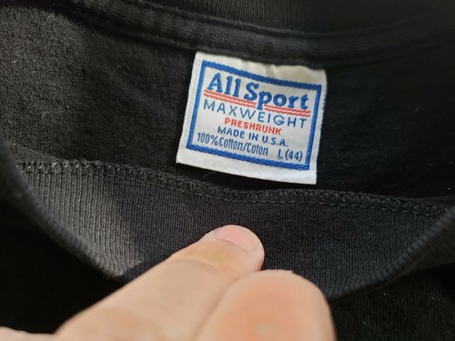 vintage Nine Inch Nails allsport tag large NIN Ts