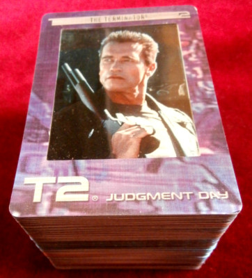 Terminator: Judgement Day, T2 - Complete VINTAGE Base Set (72 Cards), Artbox 2003