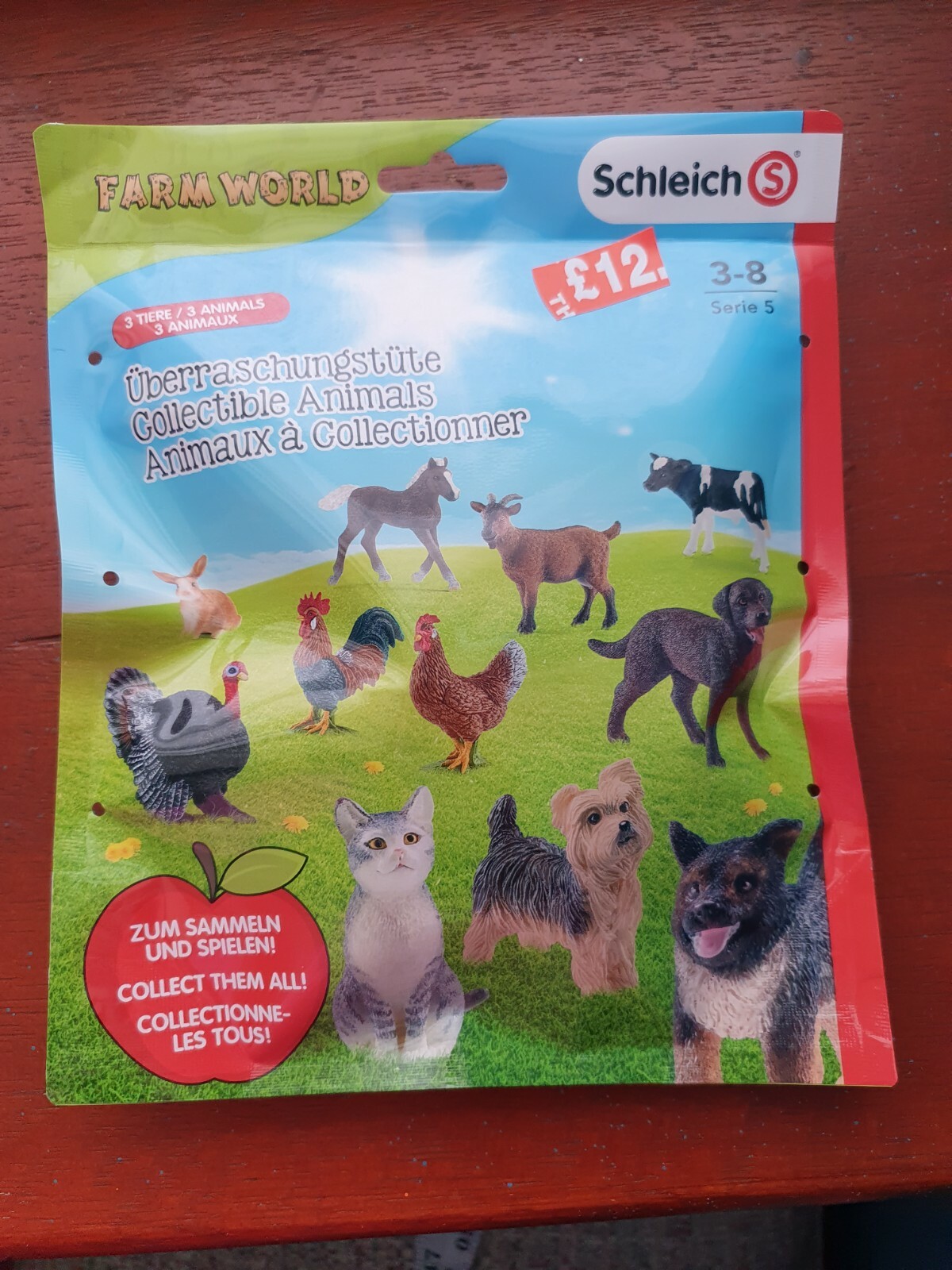 Schleich Blind Bag Farm World Series 5 3x farm animal models plastic toy figures