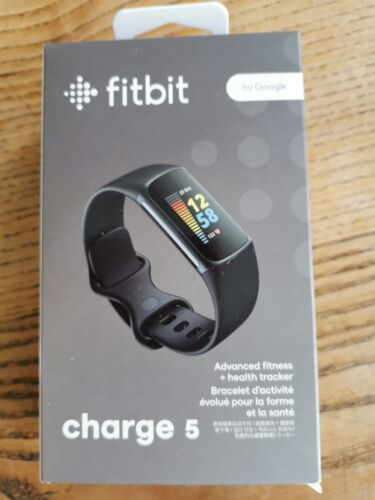 Fitbit Charge 5 Aktivitätstracker - Schwarz/Edelstahl Graphit - Bild 1 von 5