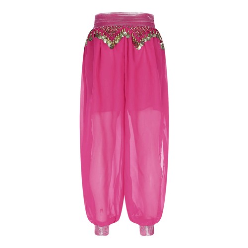 Women Belly Dance Harem Pants Sequin Tassel Trousers Arabic Performance Costume - Picture 60 of 117