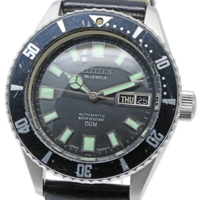 CITIZEN Leopard 10 Highness CHRONOMETER 36000 Ref.4-720300Y Cal.7230 Men's Watch