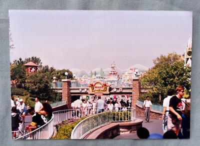 DISNEYLAND Vintage 1993 PHOTO ENTRANCE to MICKEY'S TOONTOWN | eBay