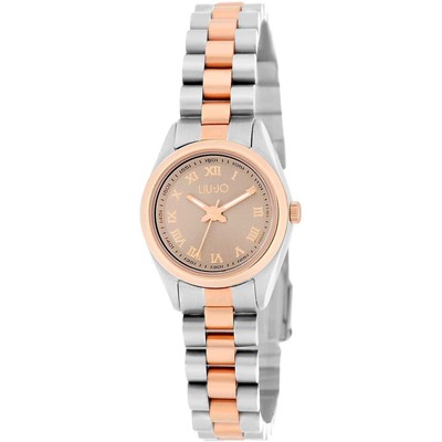 Womens Wristwatch LIU JO LUXURY AIMABLE TLJ2106 Stainless Steel Gold Rose