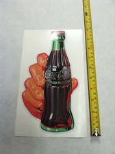 COCA COLA POP COLA DECAL SODA HAND STICKER 12 INCH