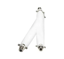 Pack Of 2 RG6 Flat Coaxial Cable RV Indoor/Outdoor Window/Door TV satellite WHT