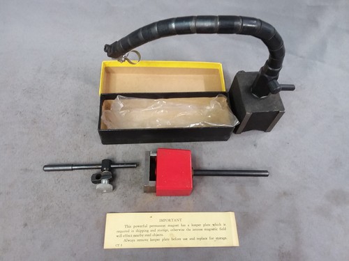 Fowler Flex Arm Magnetic Base 52-585-015 and Central 200 Magnetic base - Picture 2 of 7