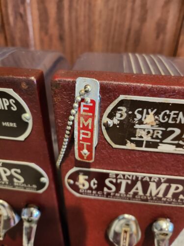(3) VintageSCHERMACK Model P Clearview 1 Cent, 5 Cent 2- 10 Cent Stamps Machines - Picture 3 of 15