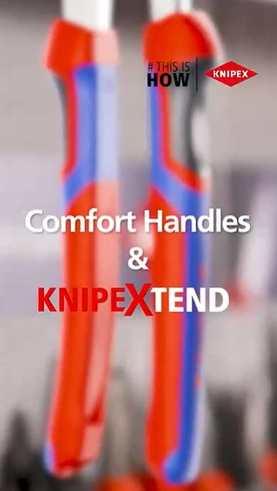 Knipex KNIPEXTEND 200mm Wire Stripper Cutter Electrician Shear