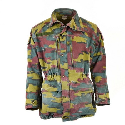 Original Belgische Armee Militär Kampf M90 Feldjacke Parka JIGSAW CAMO Surplus