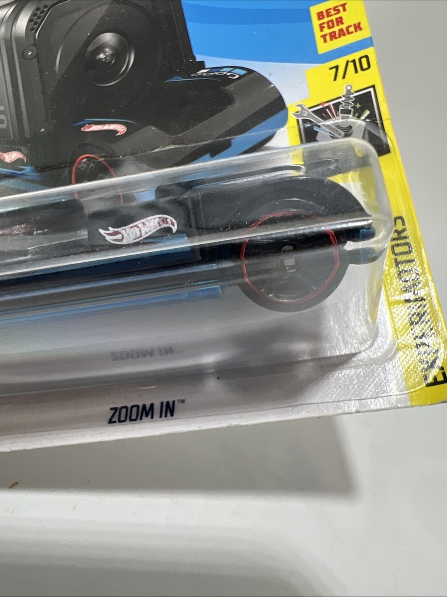 Hot Wheels Zoom in #242 Experimotor Series 7/10 Works With GoPro