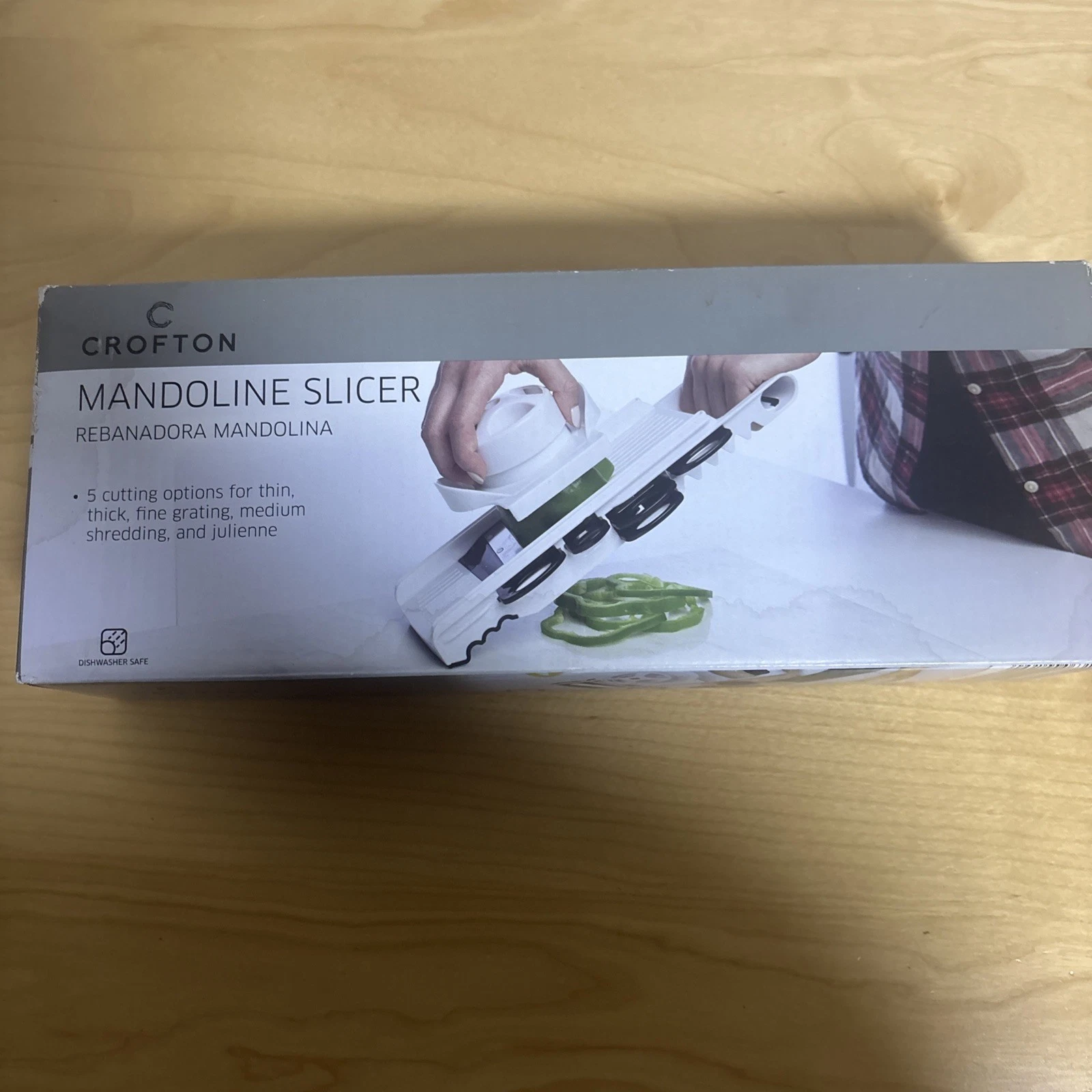 Crofton Mandoline Vegetable Slicer 5 Cutting Blades / Options, Great Condition