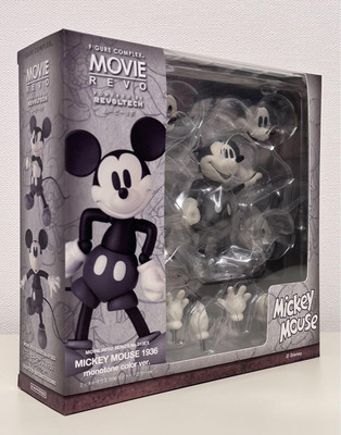 Movie Revo Mickey Mouse 1936 Monotone Ver. Kaiyodo Disney