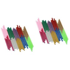  200 pcs Convenient Glitter Glue Sticks Colorful Adhesive Hot Glue Sticks for 0.20 per stick