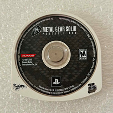Konami Metal Gear Solid: Portable Ops Sony PSP NTSC-U/C 2006 M Rated not tested
