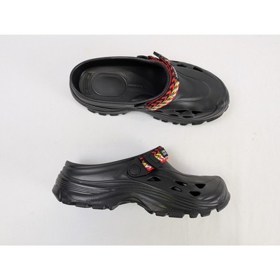 Lanvin x Suicoke Q:2 / Mok Curb Laces Mule Slipper sandal in Black BNWB 42