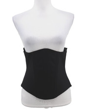 HoneyLove Sculptwear Size XL Waist Hero Cincher Black Corset Waist Definition