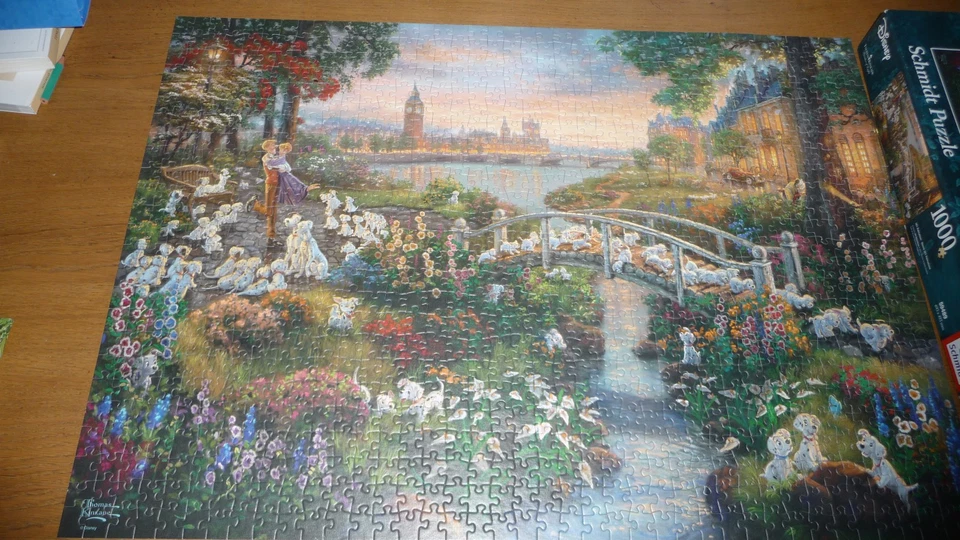 puzzle 1000 pièces disney - Photo 4/4